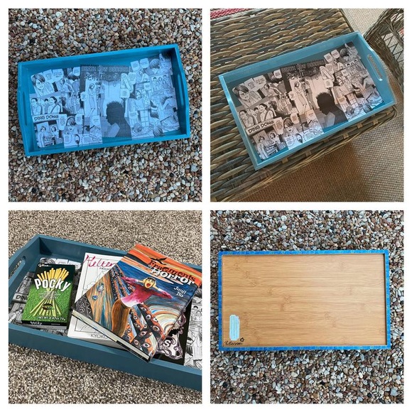 Junji Ito Serving Tray Bamboo - Picture 2 of 6